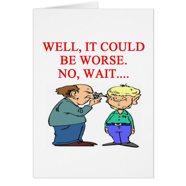 おもしろいな医者の冗談 (正面)