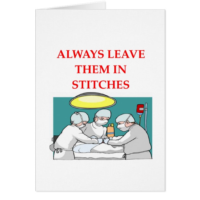 おもしろいな医者の冗談 (正面)