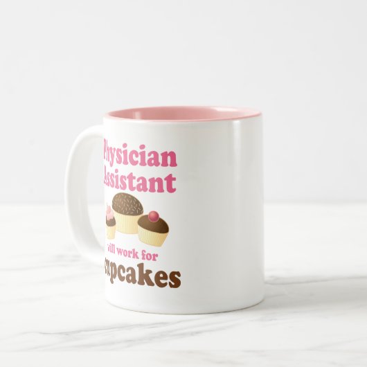 おもしろいな医者の助手 ツートーンマグカップ (正面左)