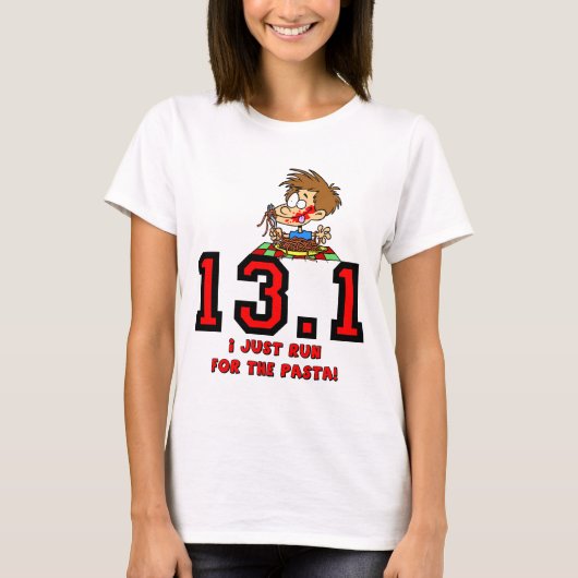 おもしろいな半分のマラソン Tシャツ (正面)