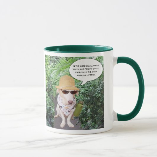 おもしろいな協力者のオフィスのギフト マグカップ (右)