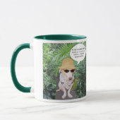 おもしろいな協力者のオフィスのギフト マグカップ (左)