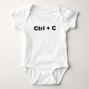 おもしろいな双生児のデザイン--- Ctrl + C (コピー) (2)の1 ベビーボディスーツ