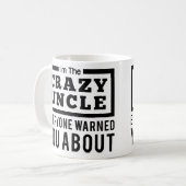 おもしろいな叔父さん-私は熱狂するな叔父さんですVintage Mug コーヒーマグカップ (正面左)