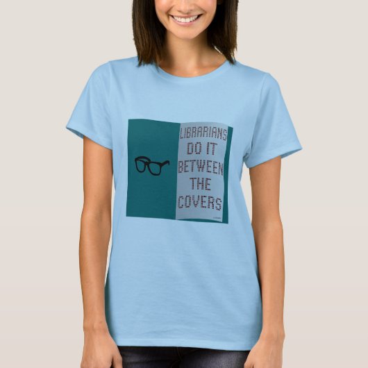 おもしろいな司書の読書の読書図書館のユーモアのユーモア Tシャツ (正面)