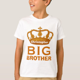 おもしろいな名前をカスタムするのお兄さんの王冠のギフトV02 Tシャツ