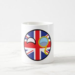 おもしろいな向くオタク系のなイギリスCountryball コーヒーマグカップ