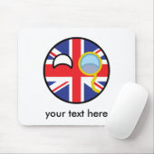 おもしろいな向くオタク系のなイギリスCountryball マウスパッド (マウス)