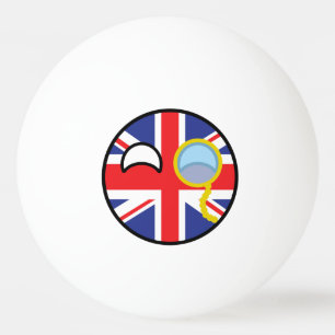 おもしろいな向くオタク系のなイギリスCountryball 卓球ボール