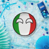 おもしろいな向くオタク系のなイタリアCountryball ペーパープレート (パーティー)