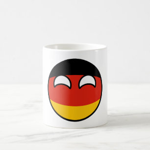 おもしろいな向くオタク系のなドイツCountryball コーヒーマグカップ