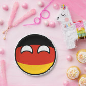 おもしろいな向くオタク系のなドイツCountryball ペーパープレート (パーティー)