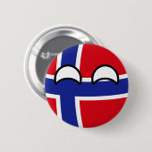 おもしろいな向くオタク系のなノルウェーCountryball 缶バッジ (正面&裏面)
