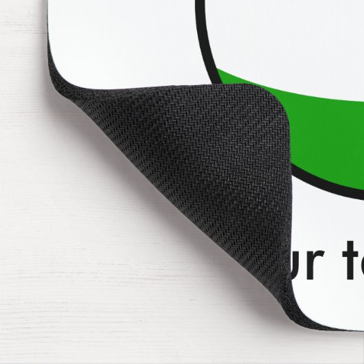 おもしろいな向くオタク系のなハンガリーCountryball マウスパッド (コーナー)