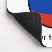 おもしろいな向くオタク系のなロシアCountryball マウスパッド (コーナー)