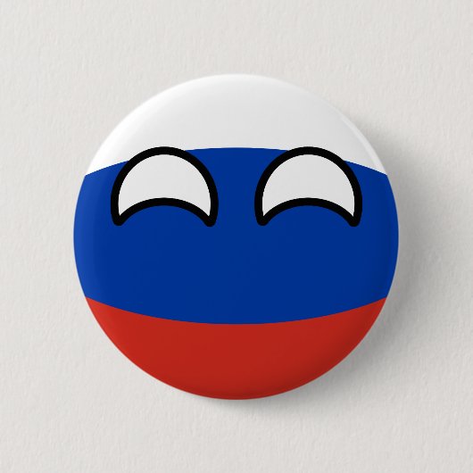 おもしろいな向くオタク系のなロシアCountryball 缶バッジ (正面)