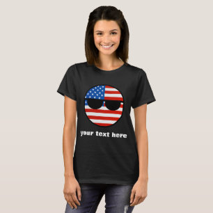 おもしろいな向くオタク系の米国Countryball Tシャツ