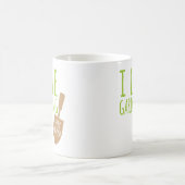 おもしろいな園芸しゃれの非常に根おおい コーヒーマグカップ (中央)