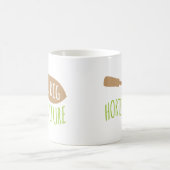 おもしろいな園芸しゃれ私は園芸を掘ります コーヒーマグカップ (中央)