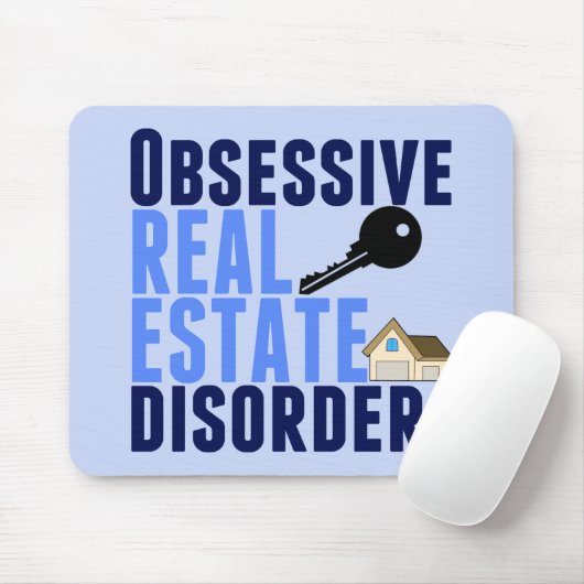 おもしろいな執拗な不動産の無秩序 マウスパッド (マウス)