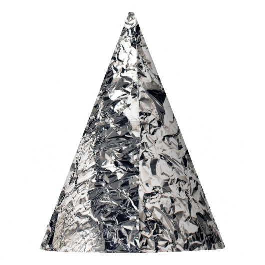 おもしろいな外国の金属のスズ箔のシンボルや象徴 パーティーハット (裏面)