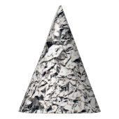 おもしろいな外国の金属のスズ箔のシンボルや象徴 パーティーハット (左)