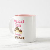 おもしろいな外科技術 ツートーンマグカップ (正面左)