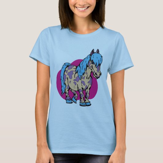 おもしろいな子馬 Tシャツ (正面)