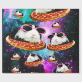 おもしろいな宇宙のモルモット ラッピングペーパー (フラット)