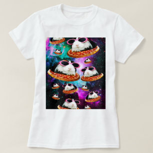 おもしろいな宇宙のモルモット Tシャツ