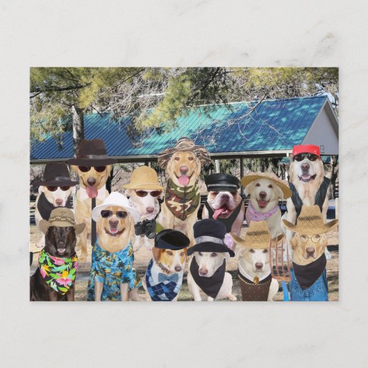 おもしろいな家族会 インビテーションポストカード (正面)