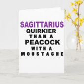 おもしろいな射手座のバースデー・カード カード (黄色い花)
