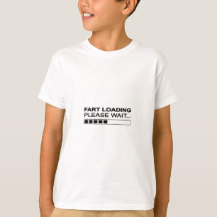 おもしろいな屁のローディング Tシャツ