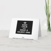 おもしろいな屁 カード (裏面)