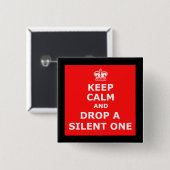 おもしろいな屁 缶バッジ (正面&裏面)