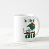 おもしろいな庭師のコーヒー・マグ コーヒーマグカップ (正面右)