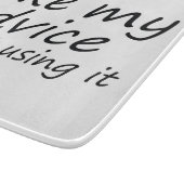 おもしろいな引用文のまな板の冗談の台所家のギフト カッティングボード (角)