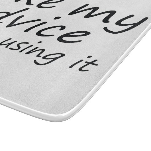 おもしろいな引用文のまな板の冗談の台所家のギフト カッティングボード (角)