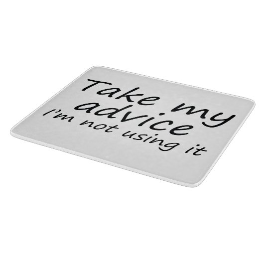 おもしろいな引用文のまな板の冗談の台所家のギフト カッティングボード (角)