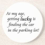 おもしろいな引用文のギフトのユニークなコースターの冗談のギフトのアイディア コースター (正面)