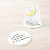 おもしろいな引用文のギフトのユニークなコースターの冗談のギフトのアイディア コースター (側面)