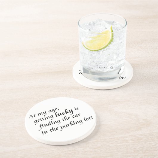 おもしろいな引用文のギフトのユニークなコースターの冗談のギフトのアイディア コースター (側面)