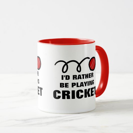 おもしろいな引用文のコオロギプレーヤーのマグ マグカップ (正面右)