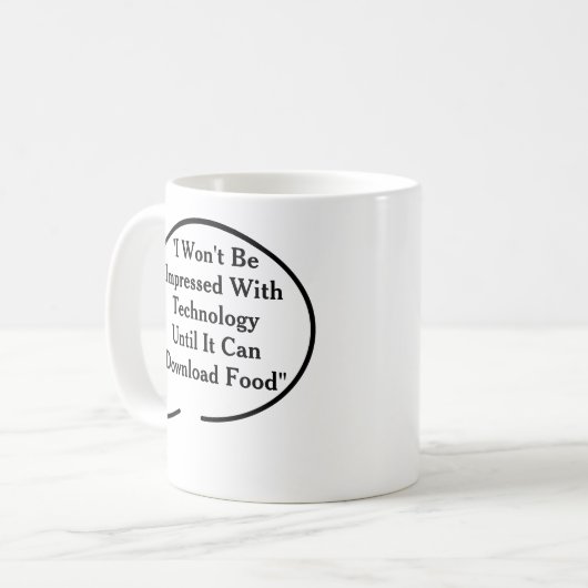 おもしろいな引用文の技術のコーヒー・マグ コーヒーマグカップ (正面左)