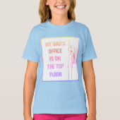 おもしろいな引用文の育樹専門家の子供 Tシャツ (正面)