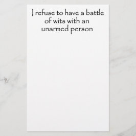 おもしろいな引用文の静止したギフトの誕生日プレゼントのアイディア 便箋