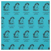 おもしろいな引用文を報告するレトロの漫画の女性裁判所 ファブリック (見本)