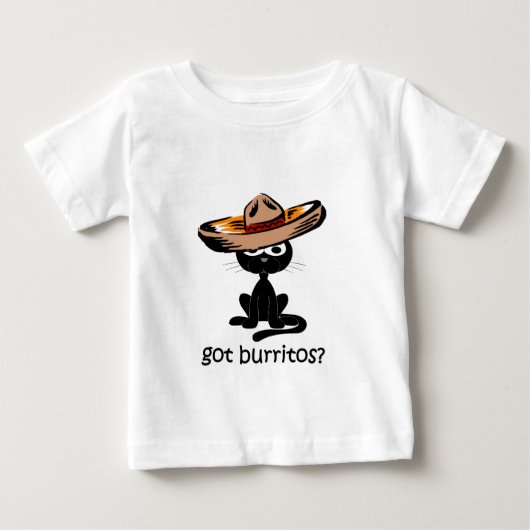 おもしろいな得られたブリトー ベビーTシャツ (正面)