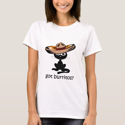 おもしろいな得られたブリトー Tシャツ (正面)