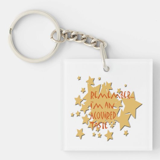 おもしろいな得られた好み キーホルダー (正面)